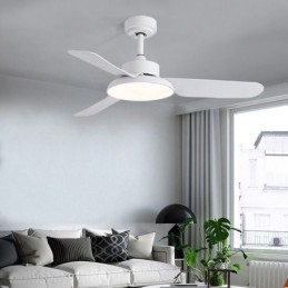 Inverter Fläkt Lampa Modern Minimalistisk Takfläkt Lampa