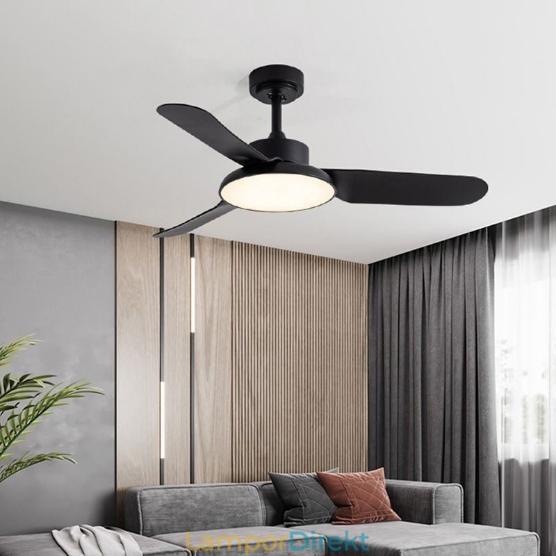 Inverter Fläkt Lampa Modern Minimalistisk Takfläkt Lampa