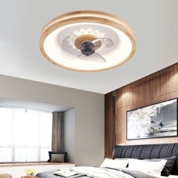 Modern Inverter Takfläkt Med Lampor Fjärrkontroll Taklampa Fläkt Lampa