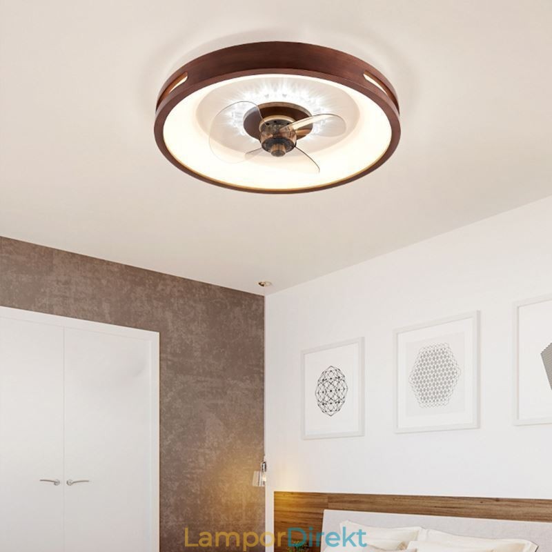 Modern Inverter Takfläkt Lights Fjärrkontroll Taklampa Fläkt Lampa