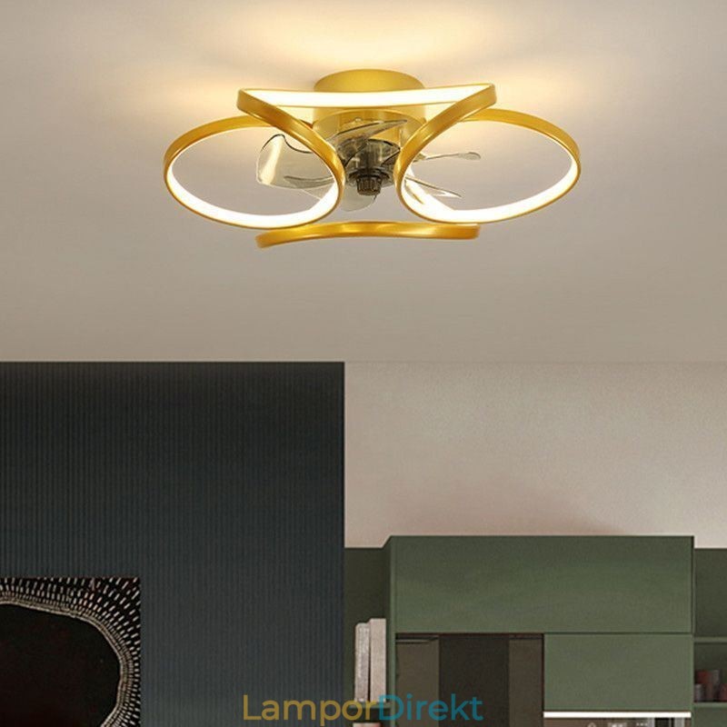 Unik Takfläkt Och Ljus Modern Takfläkt Med Lampor