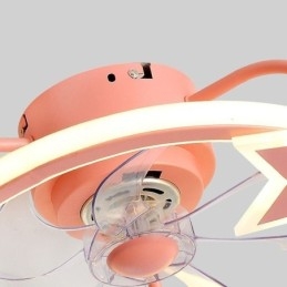 Tecknad Takfläkt Light Creative Ceiling Lamp Kid'S