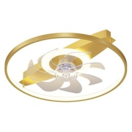 Modern Takfläkt Med Lampor Fjärrkontroll Ventilador Lampa