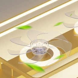 Modern Infälld Takfläkt Med Belysningsfjärrkontroll