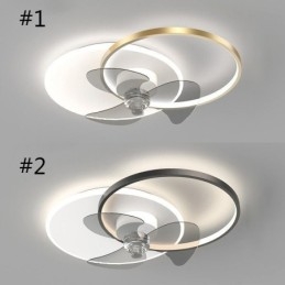 Takfläkt Lampa Modern Art Deco Belysningsarmaturer