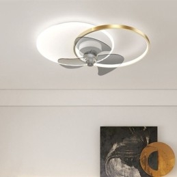 Takfläkt Lampa Modern Art Deco Belysningsarmaturer