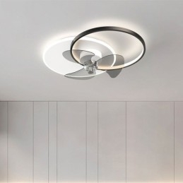 Takfläkt Lampa Modern Art Deco Belysningsarmaturer