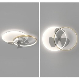 Takfläkt Lampa Modern Art Deco Belysningsarmaturer