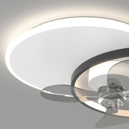 Takfläkt Lampa Modern Art Deco Belysningsarmaturer