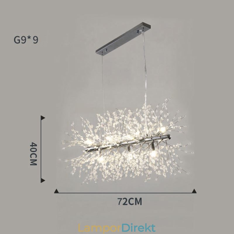 Fyrverkeri Pendelljus Modern Hänglampa