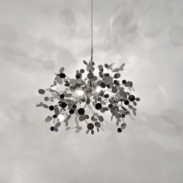 3 Lampor Ljuskrona Ljus Rostfritt Stål Taklampa Taklampa