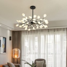 Grenar Ljuskrona Pendellampa I Nordisk Stil
