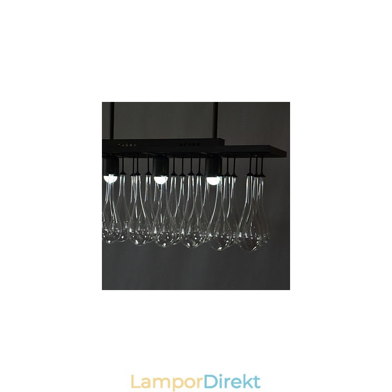 Modern Samtida Kristallmålning Metall Ljuskrona