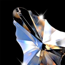 Cognac Kristallkrona Taklampa Med 35 Lampor