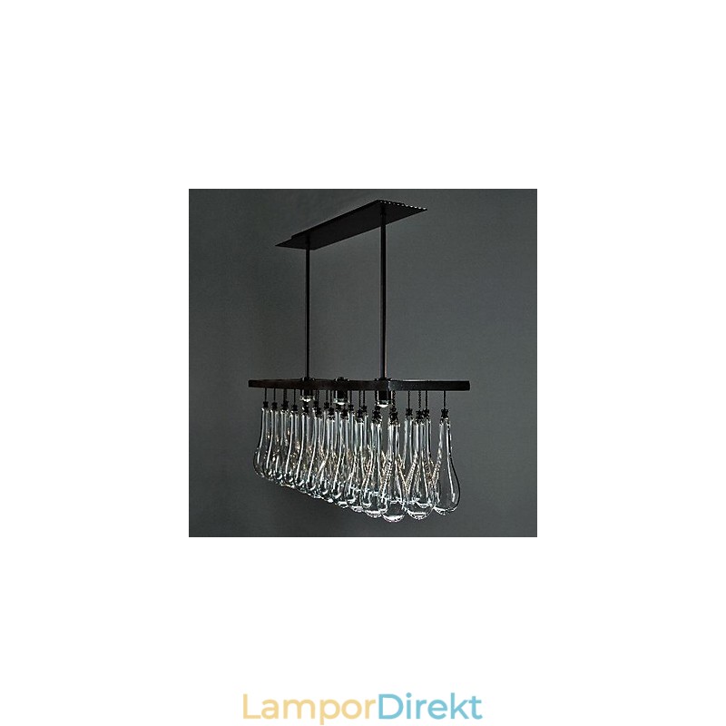 Modern Samtida Kristallmålning Metall Ljuskrona