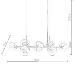 Contemporary Magic Bean Pendel Lamp Simple 8 Lights