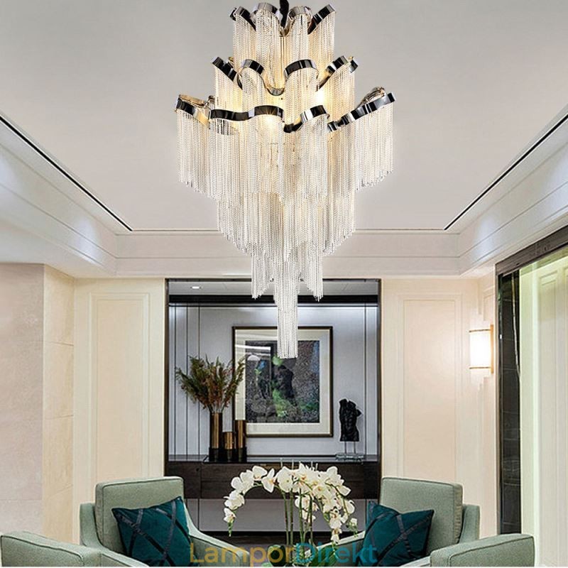 Modern Elegant Tassel Pendel Light