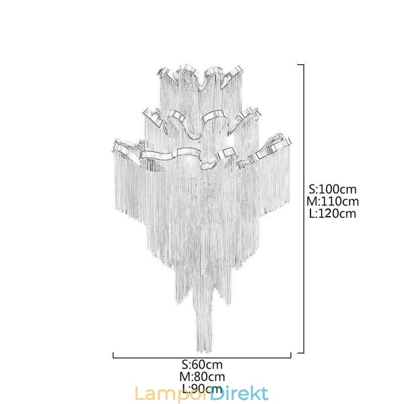 Modern Elegant Tassel Pendel Light