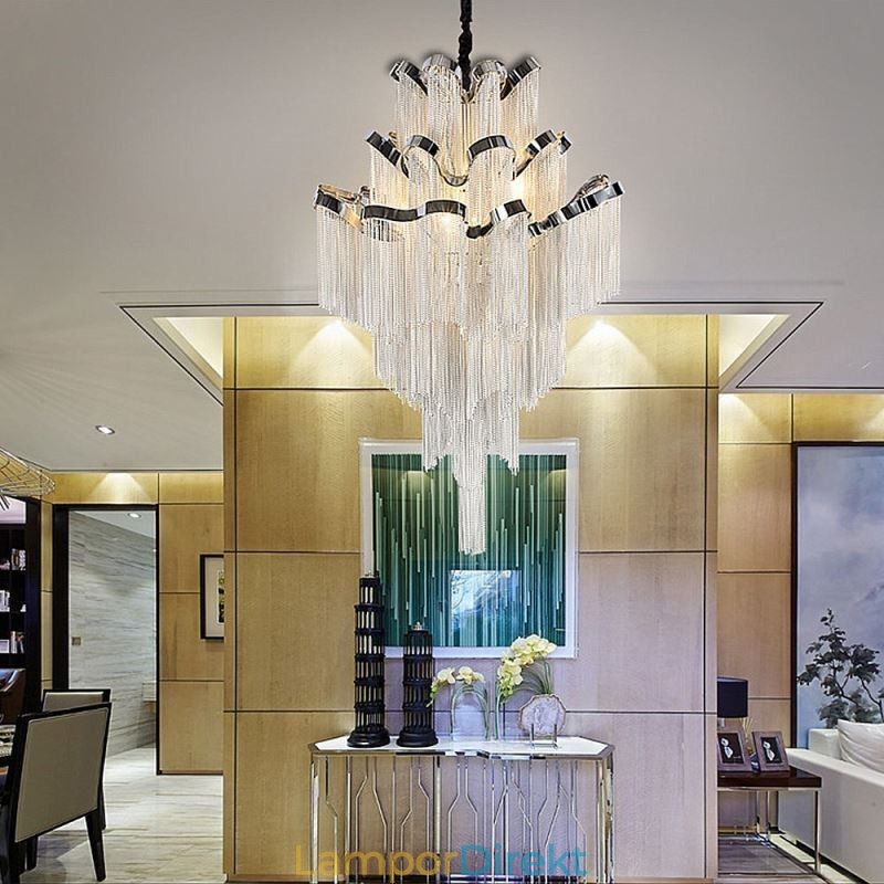 Modern Elegant Tassel Pendel Light