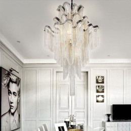 Modern Elegant Tassel Pendel Light