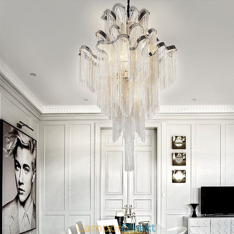 Modern Elegant Tassel Pendel Light