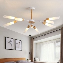Nordic Pendellampa Modern Massivträbelysning
