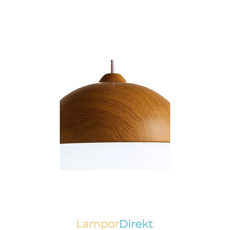 Modern Och Modern Mini Stil Trä Bambu Ljuskrona