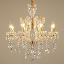 Elegant Kristallkrona Europeisk Taklampa