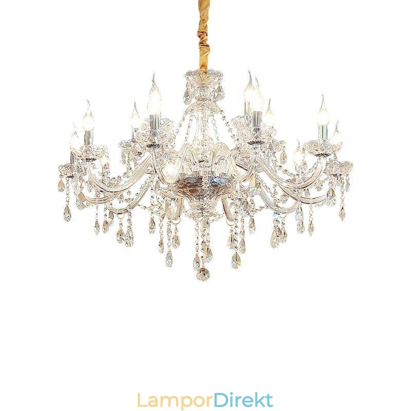 Modern Kristallkrona Europeisk Transparent Taklampa