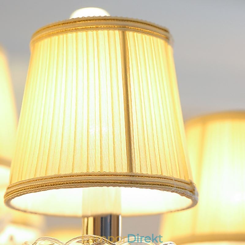 Modern Kristallkrona Europeisk Transparent Taklampa