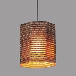 Pendellampa 1 Ljus Modernt Tygmaterial