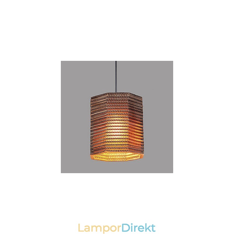 Pendellampa 1 Ljus Modernt Tygmaterial