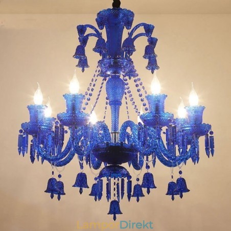 Crystal Ceiling Light Europeiska Ljuskrona Ring Bells Hängande Ljus Crystal Ceiling Light Europeiska Ljuskrona Ring Bells Hängande Ljus