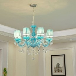 Creative Crystal Chandelier European Elegant Pendel Light