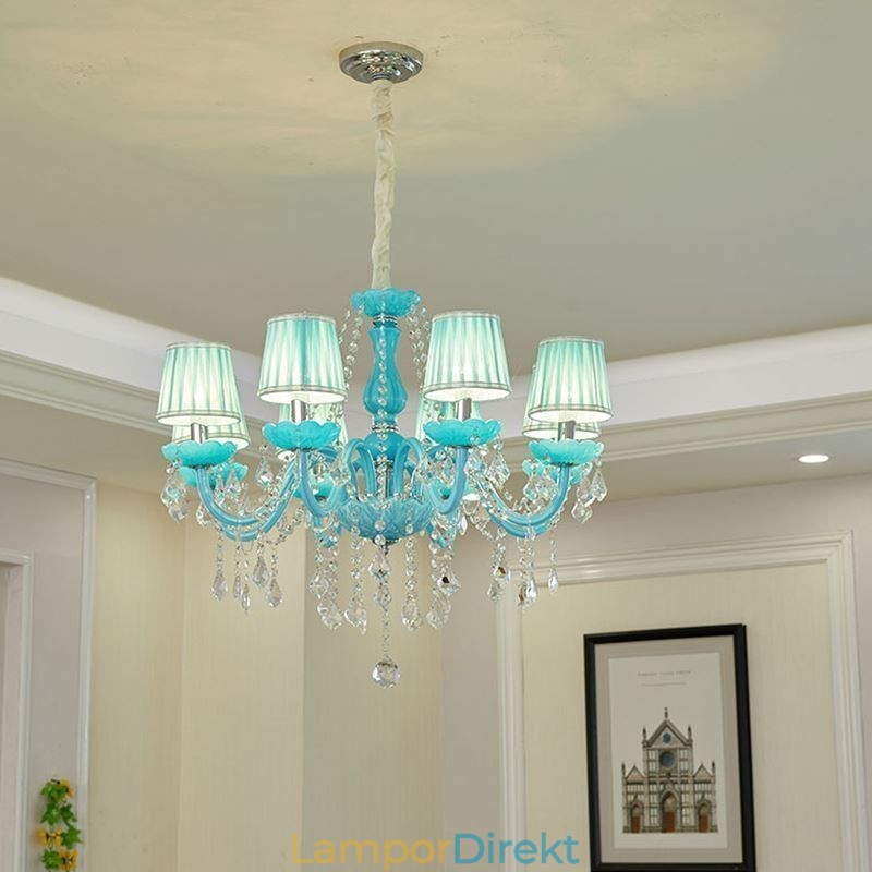 Creative Crystal Chandelier European Elegant Pendel Light