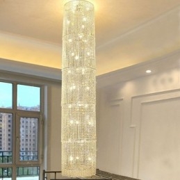 Lyxig Kristallkrona Modern Dekoration Taklampa Med 36 Lampor