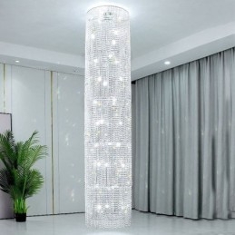 Lyxig Kristallkrona Modern Dekoration Taklampa Med 36 Lampor