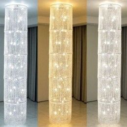 Lyxig Kristallkrona Modern Dekoration Taklampa Med 36 Lampor