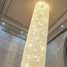 Lyxig Kristallkrona Modern Dekoration Taklampa Med 36 Lampor