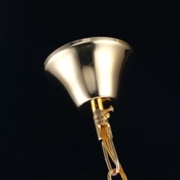Lyxig Kristallkrona Modern Elegant Pendellampa