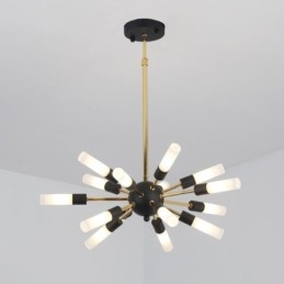 Nordic Pendel Light Creative Rund Ljuskrona Lampa