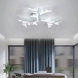 Infälld Modern Minimalistisk Taklampa På Horn