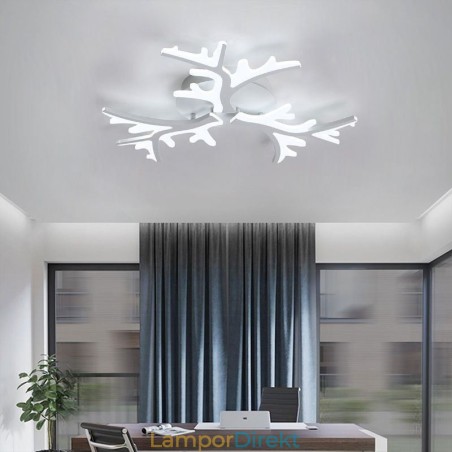 Infälld Modern Minimalistisk Taklampa På Horn Infälld Modern Minimalistisk Taklampa På Horn