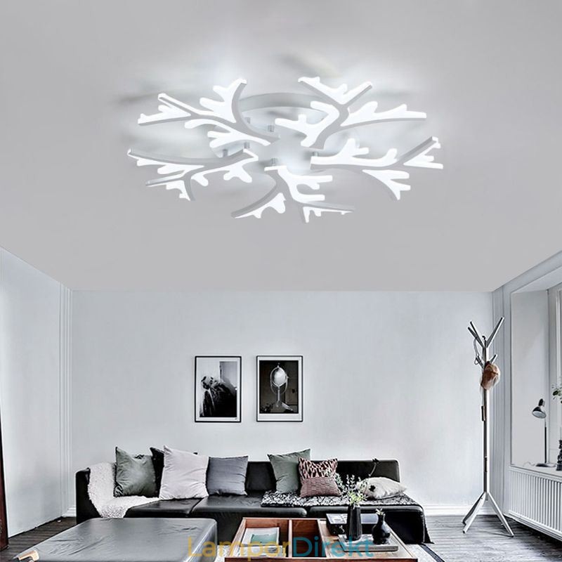 Infälld Modern Minimalistisk Taklampa På Horn