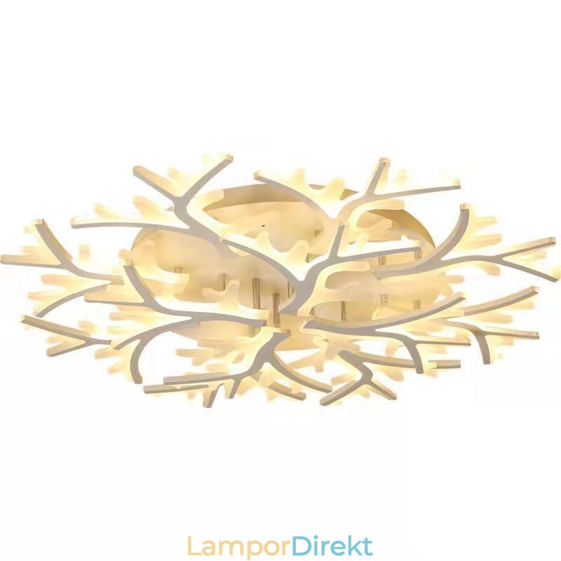 Infälld Modern Minimalistisk Taklampa På Horn