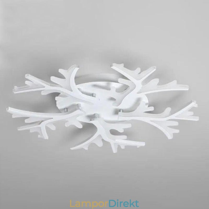 Infälld Modern Minimalistisk Taklampa På Horn