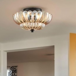 Modern Simple Flush Mount Lotus Base Taklampa