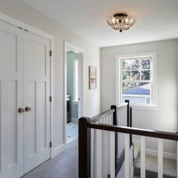 Modern Simple Flush Mount Lotus Base Taklampa