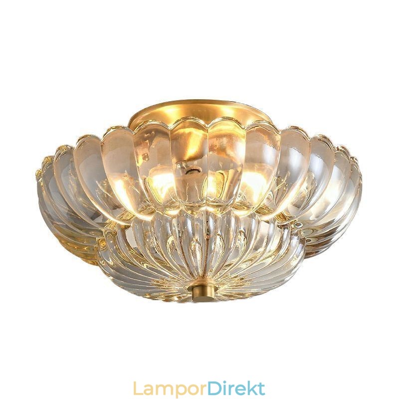 Modern Infälld Lotus Base Taklampa