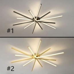 Flush Mount Modern Minimalist Fireworks Taklampa